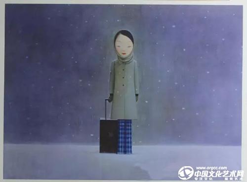 劉野 《when you leave me in the dark》 108x72cm 絲網(wǎng)版畫