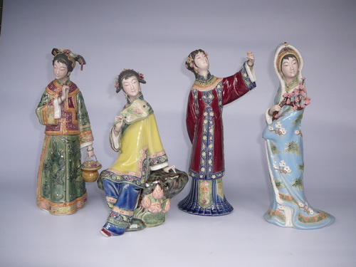 廣東石灣窯博物館館藏《春夏秋冬》 廣東石灣窯博物館館藏《春夏秋冬》